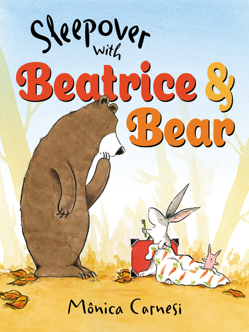Cover image for Sleepover with Beatrice and Bear